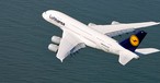 Airbus A380 von Lufthansa: Heikle Situation über Florida.