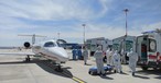Learjet von Red Star Aviation: Die Airline hat Hantavirus-Patienten nach Amsterdam geflogen.