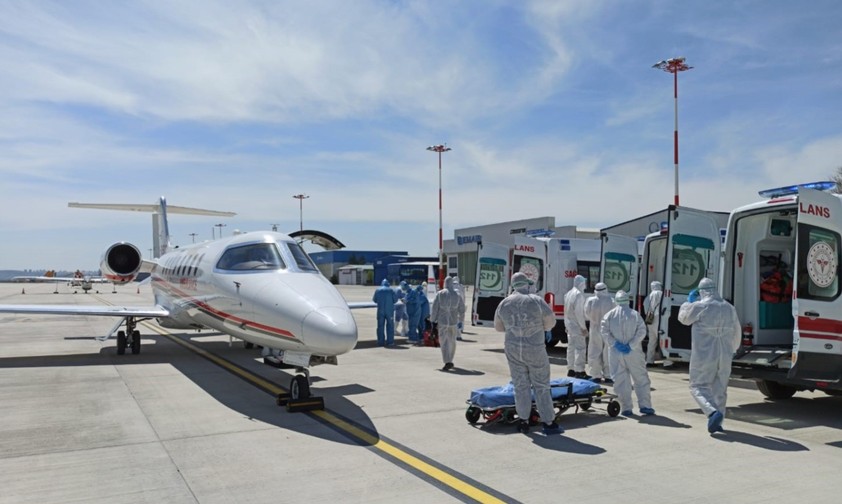 Learjet von Red Star Aviation: Die Airline hat Hantavirus-Patienten nach Amsterdam geflogen.