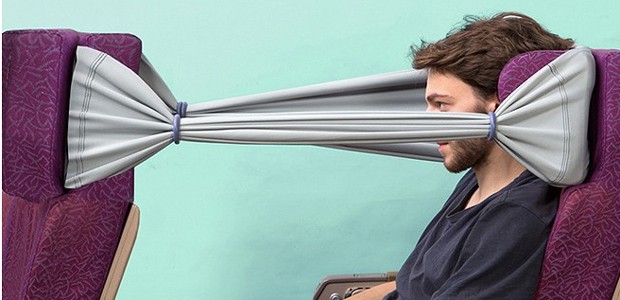 Mehr Privatsphäre: Mithilfe der Ringe lässt sich regulieren, wie sehr man sich von seinen Sitznachbarn abschotten möchte.