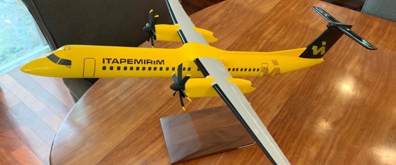 This was Itapemirim's initial plan: Turboprop aircraft of the type Dash 8.