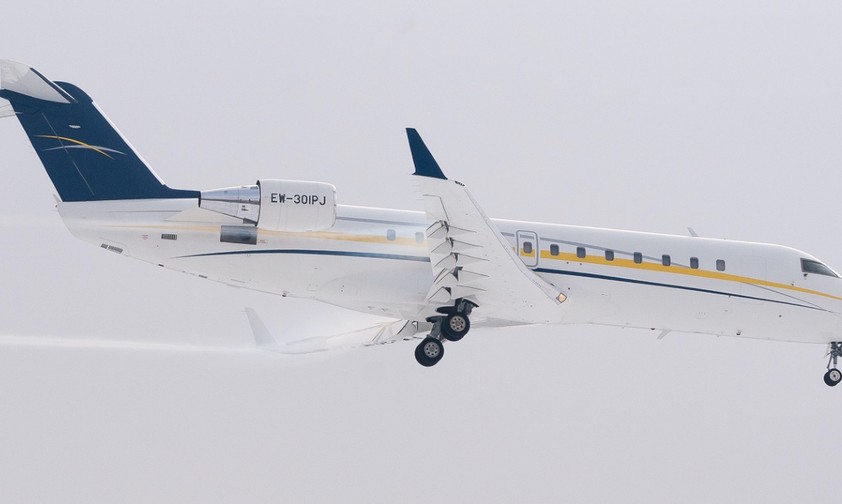 Bombardier Challenger 850 of the Belarusian government.