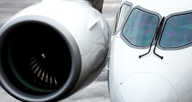 Airbus A220 von Swiss: Die Airline sucht nach der Ursache des Triebwerksversagens.