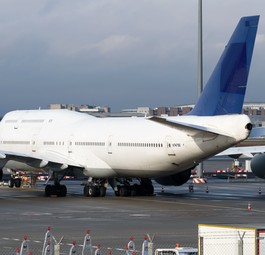 Boeing 747-8 vor dem Abflug Richtung USA im Januar 2026: Fliegt mittlerweile für die U.S. Air Force.