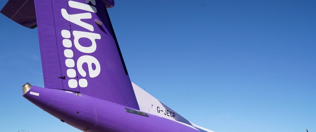 Flieger von Flybe: Die Marke verschwindet.