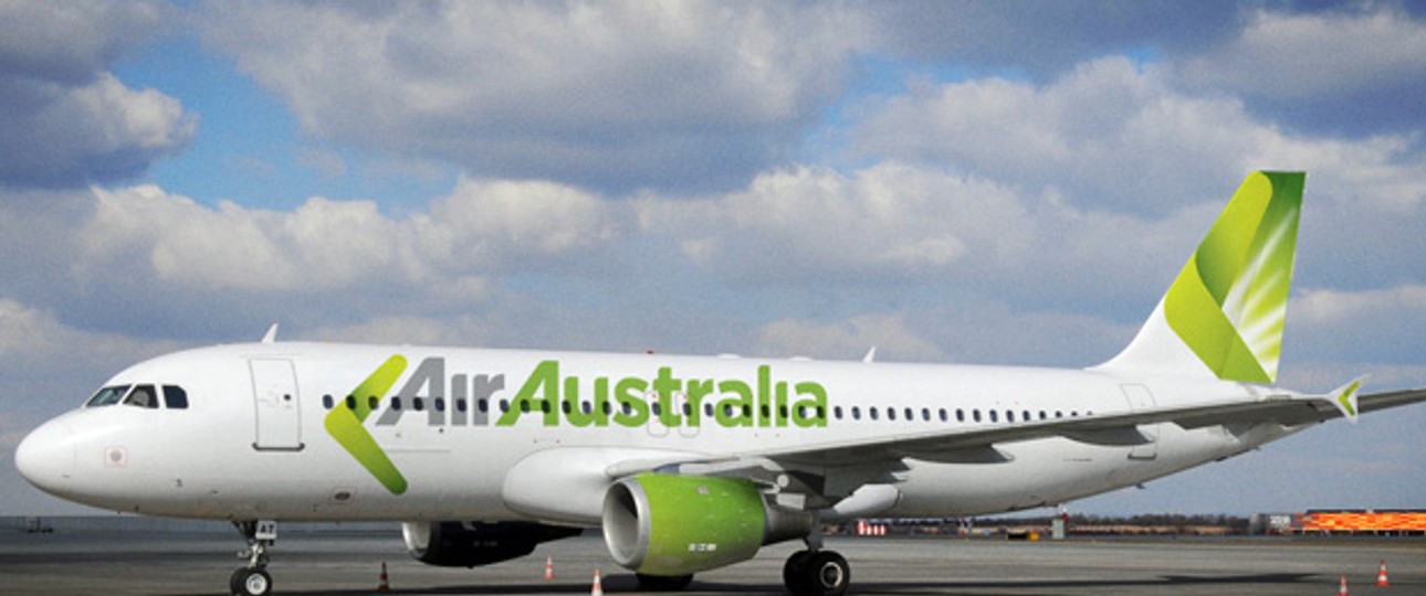 A320 von Air Australia: Vorerst am Boden.