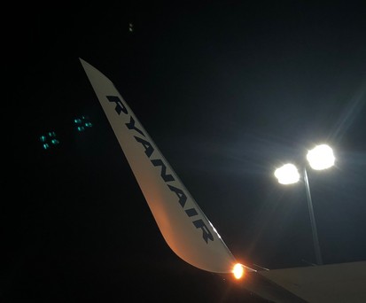 Winglet einer Boeing 737 von Ryanair: In Polen wird kräftig expandiert.