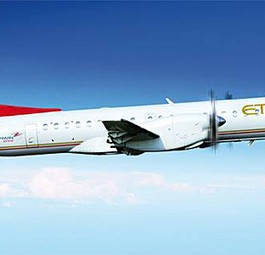 Saab 2000 von Etihad Regional: In der Schweizer unter Druck.
