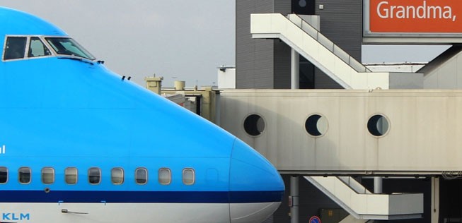 Boeing 747 von KLM.
