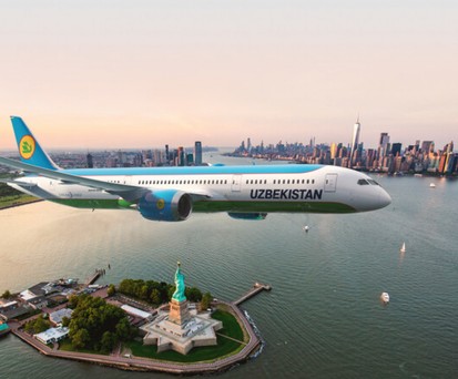 Boeing 787 in den Farben von Uzbekistan Airways: Die Airline will wachsen.