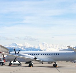Saab 2000 von Skywork: Die Flieger bleiben am Boden.