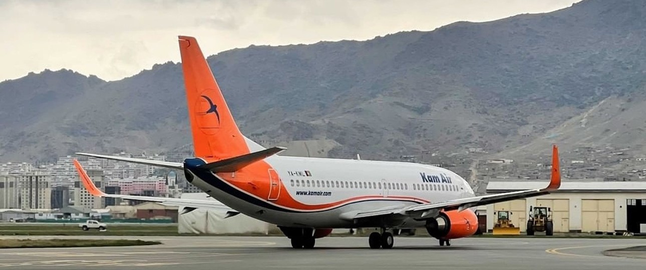 Boeing 737-300 von Kam Air: Die meisten außer Landes.