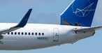 Boeing 737-800 on iAero: Beschädigtes Leitwerk fiel erst am Boden auf.