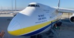 Eine der Antonov An-124 von Antonov Airlines am Flughafen Leipzig/Halle (Archivbild): Offenbar knapp einer Katastrophe entgangen.