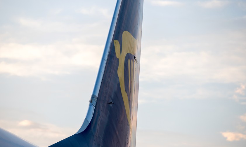 Flieger von Ryanair: Rumänien statt Griechenland.