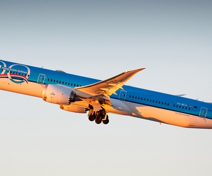 Boeing 787-10 von KLM: Die Fluggesellschaft hat zu hohe Kosten.