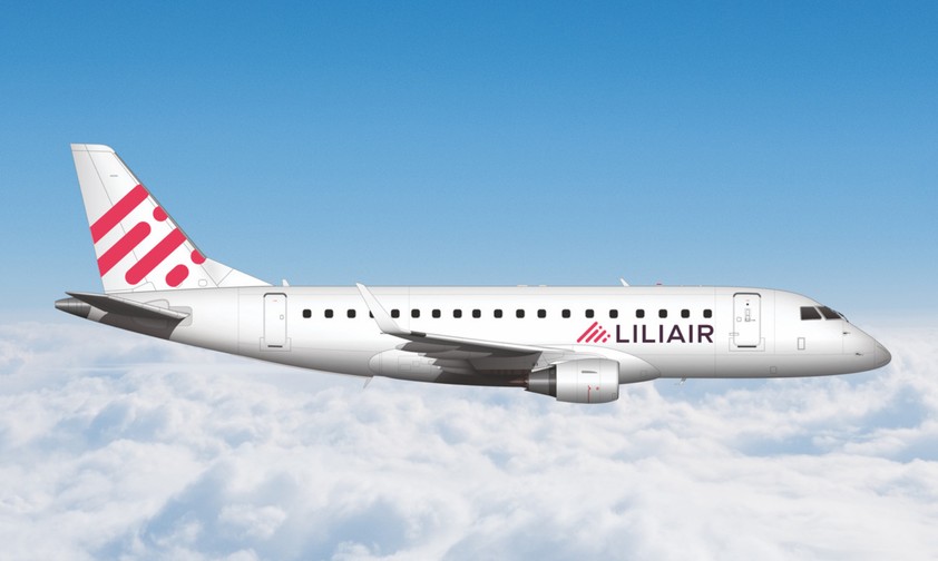 Embraer E175 in Liliair-Farben: Sie startet, sie startet nicht, sie startet ...