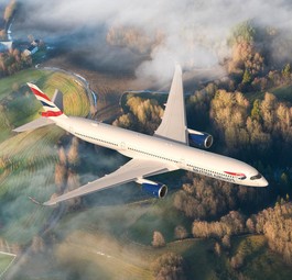 Flieger von British Airways: Soll bald auch mit Kerosin betankt werden, das einst mal Müll war.