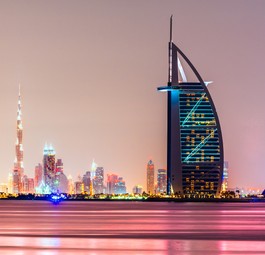 Skyline von Dubai: Keine direkte Verbindung nach Berlin.