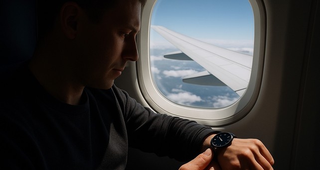 Passagier am Fenster: Manche Flüge dauern lang, sehr lang.