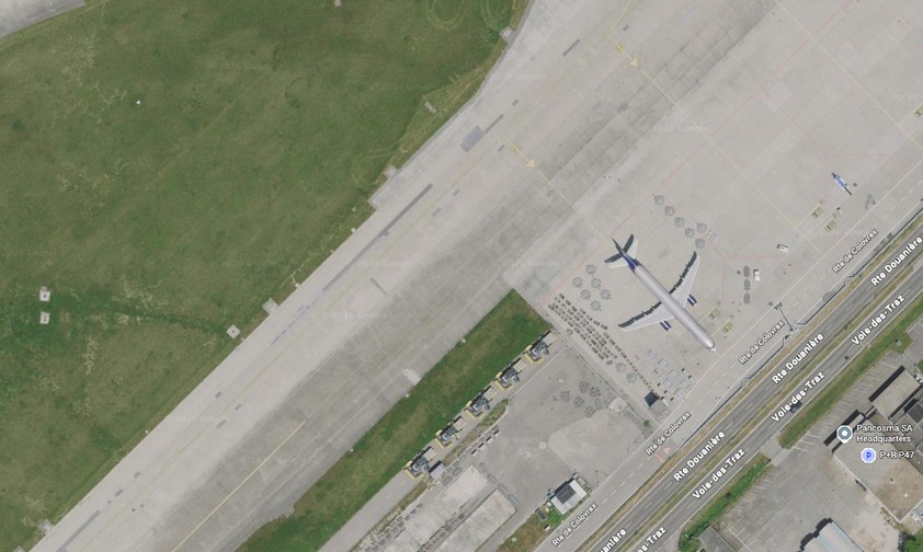 Flughafen Genf: Der Airbus A321 von Aeroflot steht seit viereinhalb Jahren am Airport.