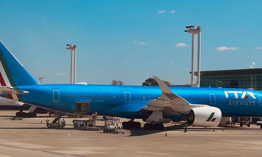 Airbus A350 von ITA Airways: MSC war vor allem an der Fracht und an Kreuzfahrtzubringern interessiert.