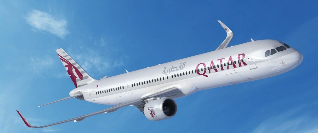 A321 Neo von Qatar: Im Oktober gehts los.