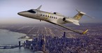 Visualisierung des Learjet 75 Liberty: Fliegt nun etwas weiter.