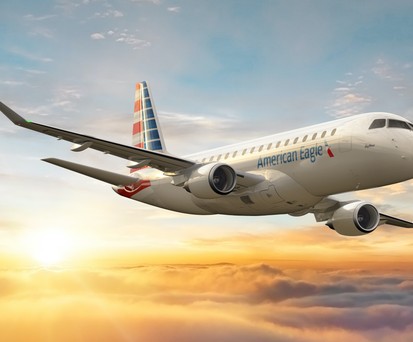 Embraer E175 in den Farben von American Eagle: Skywest fliegt erstmals mit E-Jets für die größte Fluggesellschaft der Welt.