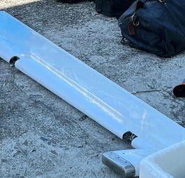 Wrackteile: Im Karibischen Meer gefunden.