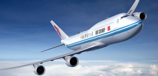 Platz 4: Air China – 10 Boeing 747.