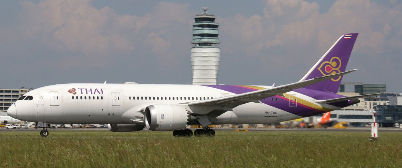 Dreamliner von Thai Airways in Wien: Die Fluglinie kehrt nicht nach Wien zurück.