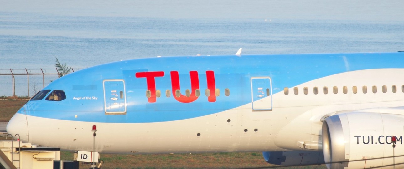 Boeing 787-8 mit dem Kennzeichen G-TUID: Das Flugzeug wird in England zerlegt.