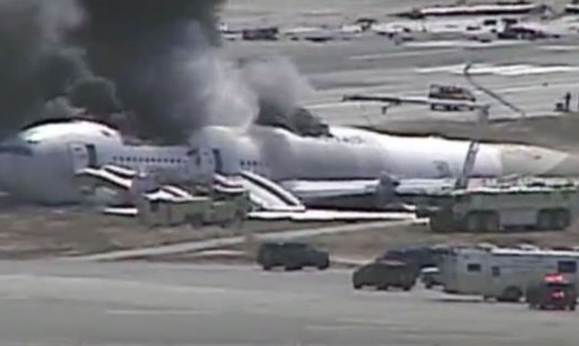 Video zeigt Asiana-Crash aus neuem Winkel