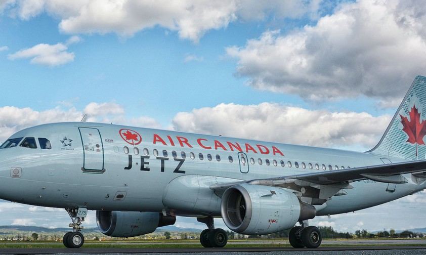 Airbus A319 von Air Canada Jetz: Im Linieneinsatz unterwegs.