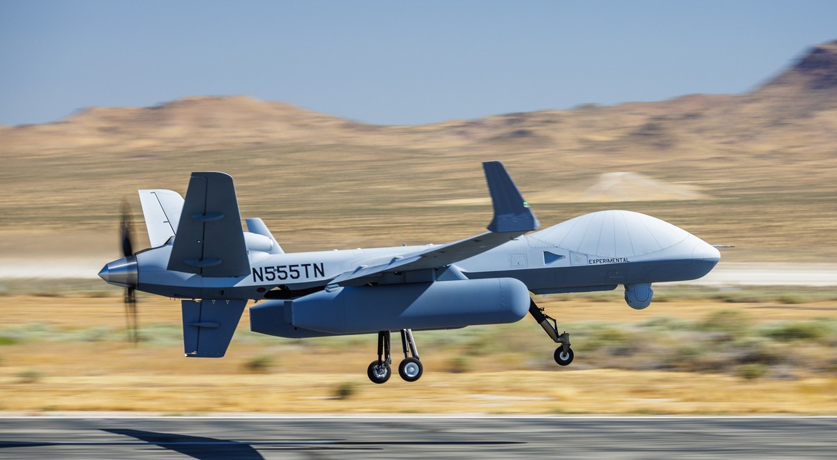 Saabs Radar LoyalEye mit der Drohne MQ-9B von General Atomics kombiniert: Weltpremiere.