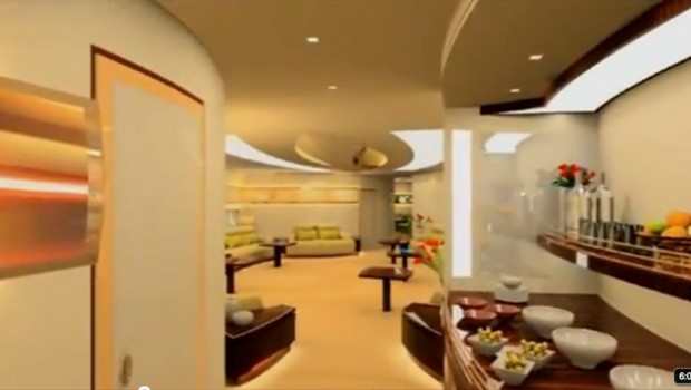 ...in die "Royal Lounge"