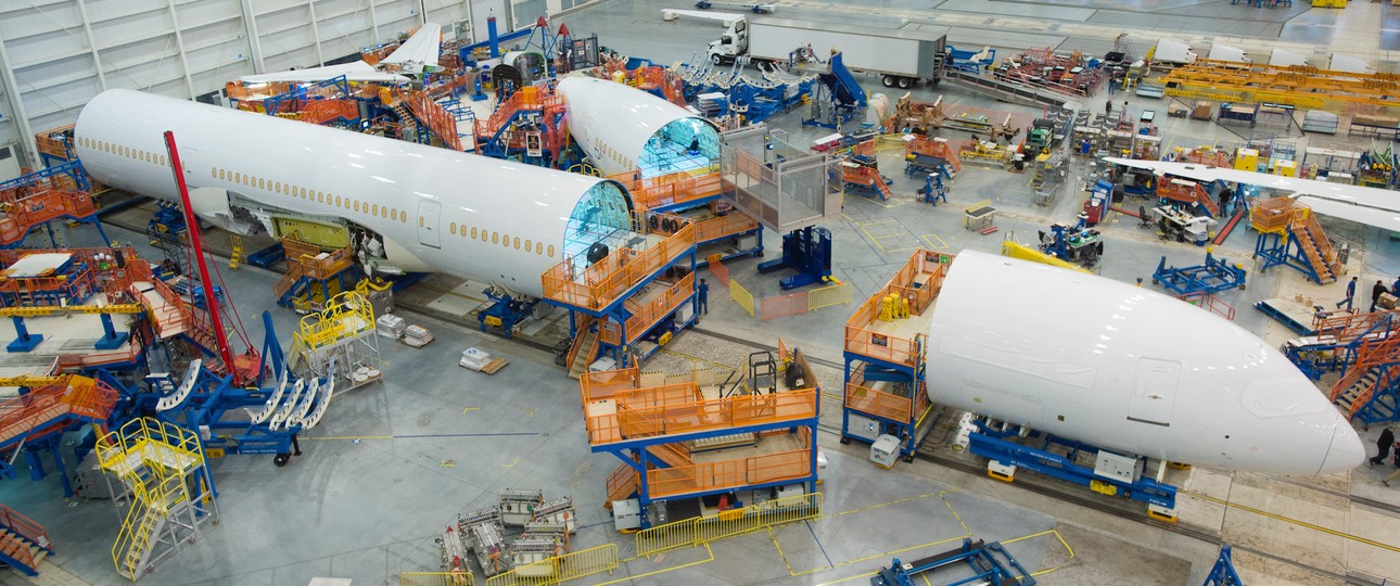 Dreamliner-Produktion: Aktuell nur zwei pro Monat.