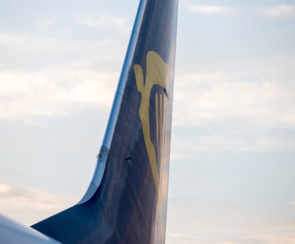 Flieger von Ryanair: Rumänien statt Griechenland.