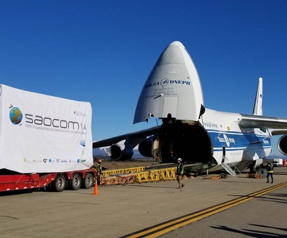 Antonov An-124 von Volga-Dnepr: Die russische Fluglinie groundete den Typ nach Triebwerksexplosion.
