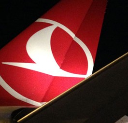 Heckflosse von Turkish Airlines: Die Türken haben Venezuela noch im Flugplan.