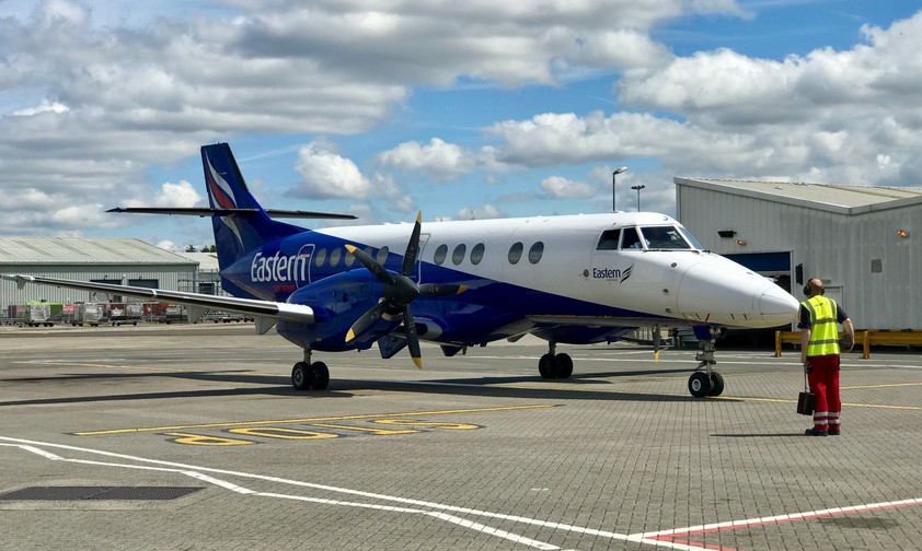 BAE Jetstream 41 von Eastern Airways: Nur noch geringe Überlebenschancen.