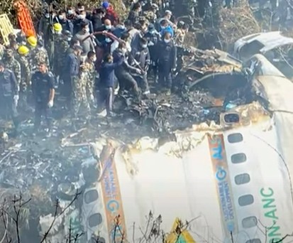 Absturzstelle der ATR 72: Keine Überlebenden.