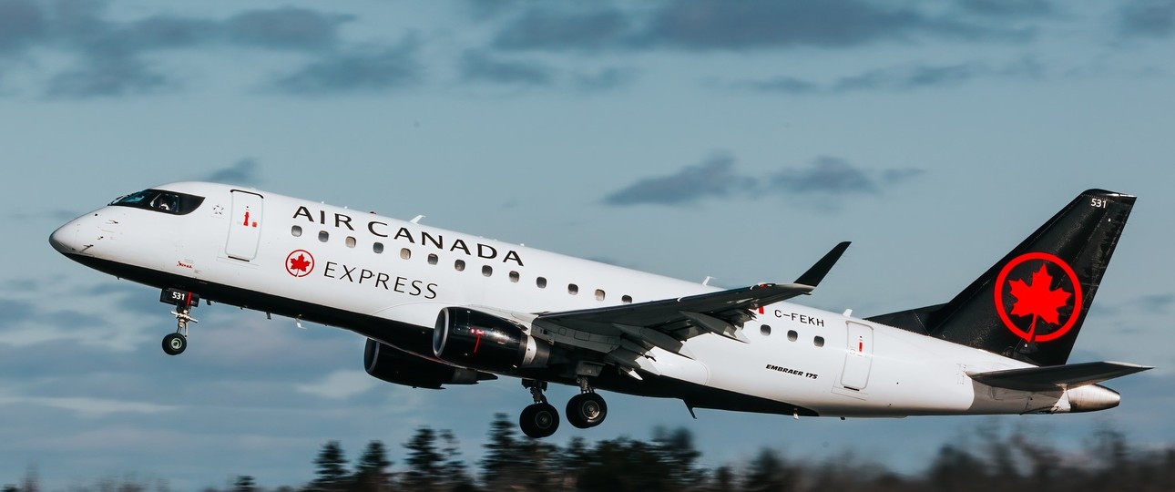 Embraer E175 von Air Canada Jazz: Unangenehme Begegnung in New York.