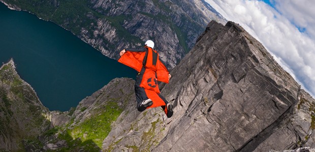 Wingsuit-Springer: Ist es das, was die Piloten sahen?