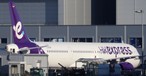 Der erste Airbus A321 Neo für HK Express: Trägt die neue Bemalung.