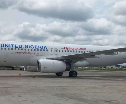 Airbus A320 von United Nigeria: Ein Flug der Fluggesellschaft wurde umgeleitet, ohne das die Passagiere informiert wurden.