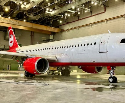 Ein letzter Blick auf die D-ASGK im ikonischen Air-Berlin-Look.