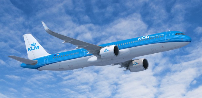 Eine Nummer größer: A321 Neo von KLM und ...