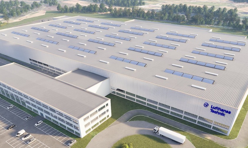 Lufthansa-Technik-Werk in Portugal: So soll es aussehen.